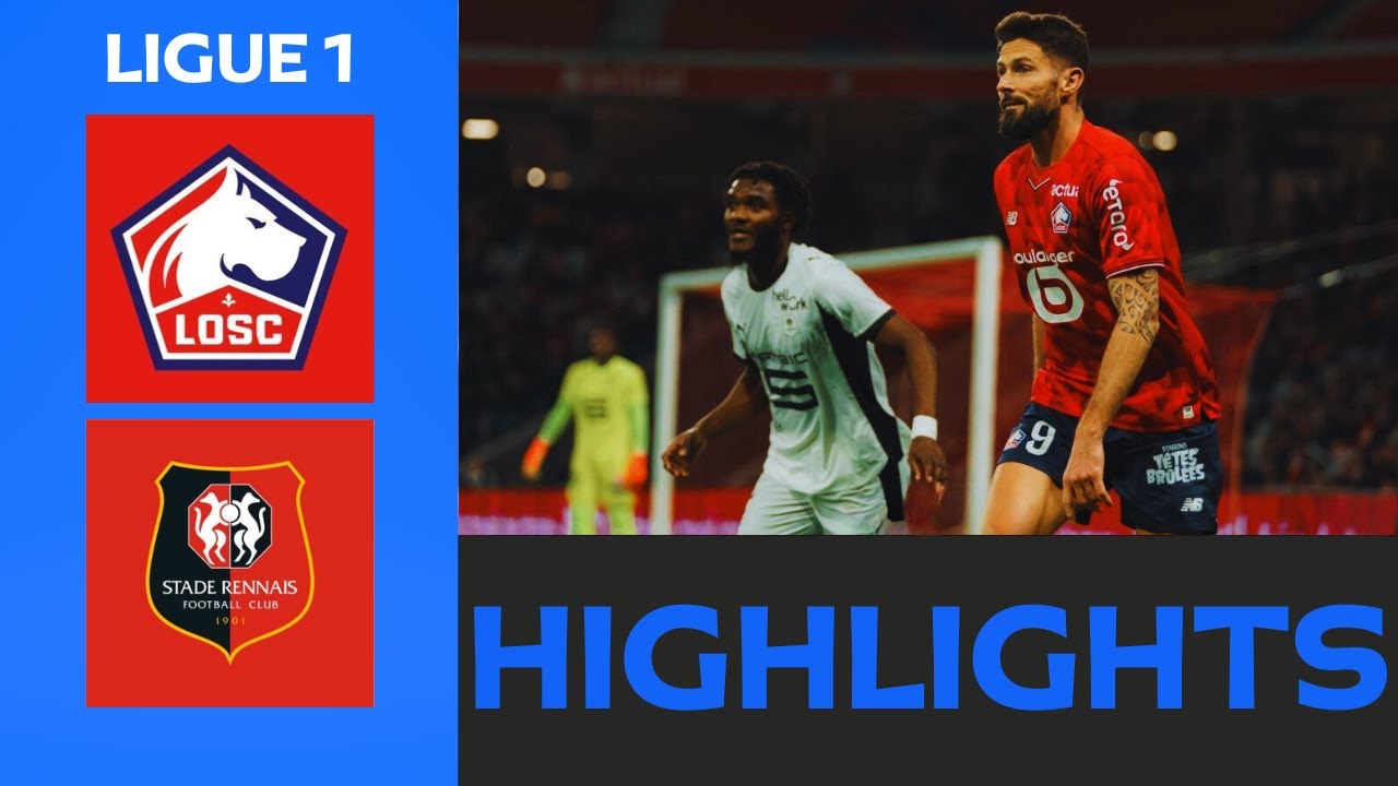 Lille vs Rennes Match Summary Season 2025/2026