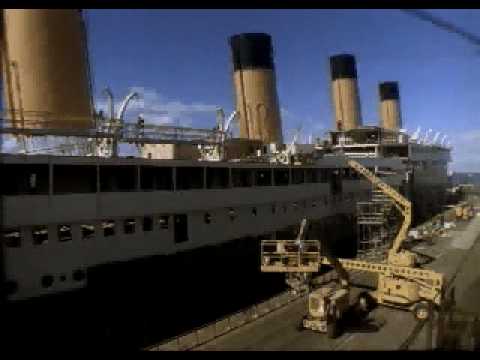 What was used as the set for the movie, Titanic, when they 
