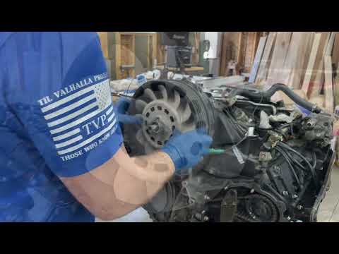 Porsche 993 - Belts, fan, alternator replacement