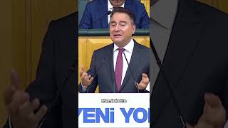 Ali Babacan: “Bugün Türkiye birçok tarım ürününde ithalata bağımlı hale geldi.”