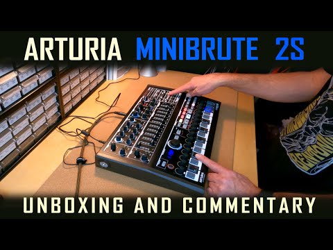 Arturia MiniBrute 2S Unboxing and Commentary