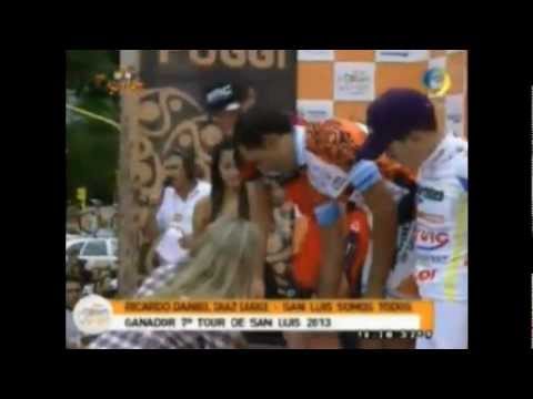Tour de San Luis 2013 - Stage 7 - Finish & podium