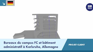 CP 001140 | Bureaux du campus FC et bâtiment administratif à Karlsruhe, Allemagne