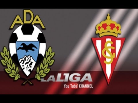 Gol de Sangoy (0-1) en el AD Alcorcón - Sporting de Gijón - HD