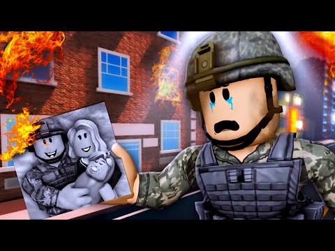 The SAD Life Of A SOLDIER! (A Roblox Movie)