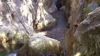 preview picture of video 'Potami waterfalls, Samos'