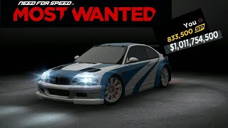 NFS most wanted on ANDROID, MOD unlock all cars and dollars
