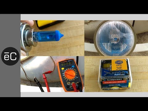 Easily upgrade your H4 lights with these HELLA xenon type bulbs