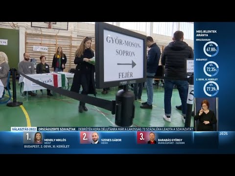 Országszerte szavaztak
