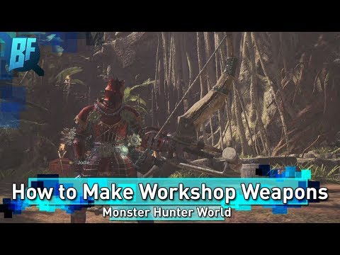 Monster Hunter World: How to Make The Workshop Weapons and Get Arena Coins!