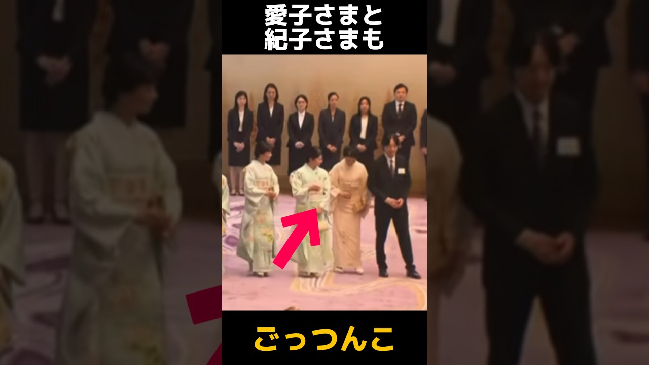 【ド突き】ぶつかっちゃう皇族方に関する雑学 #愛子さま #紀子さま #皇室