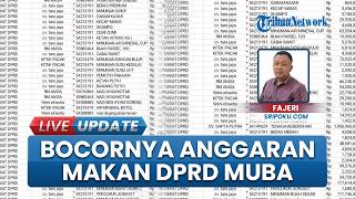 Rincian Anggaran Makan dan Minum Ratusan Juta Bocor, DPRD Muba: Sudah Sesuai Perbup