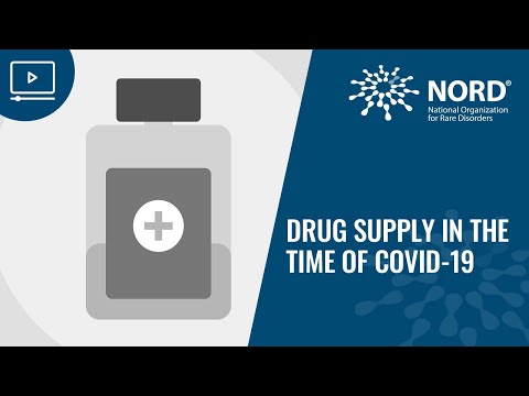 Drug Supply in the Time of COVID-19