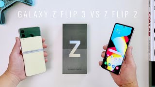 Samsung Galaxy Z Flip3 5G vs Samsung Galaxy Z Flip 5G Unboxing and Comparison!