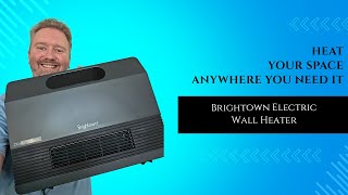 I Didn’t Expect This Much Heat! 💥 Brightown Wall Heater Full Review & Performance Test