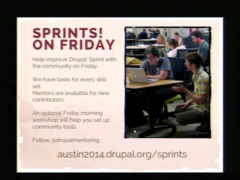 DrupalCon Austin 2014: INTRODUCING THE DRUPAL 8 CONFIGURATION SYSTEM