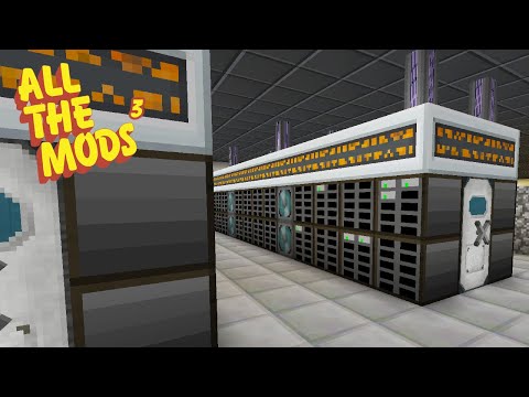 Der neue Serverraum ist online! 💠 ATM3 #021