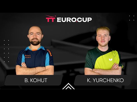 16:30 Bohdan Kohut - Kiril Yurchenko 01.03.2025 TT Euro.Cup Ukraine Elite. TABLE 3