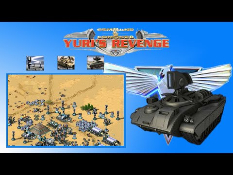 Behind a Pyramid | Yuri's Revenge | 7 vs 1 | 10 Prism Tanks Challenge