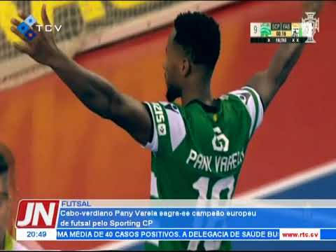 Cabo-verdiano Pany Varela sagra-se campeão europeu de futsal