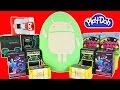 AWESOME Play Doh Android Surprise Eggs + ...