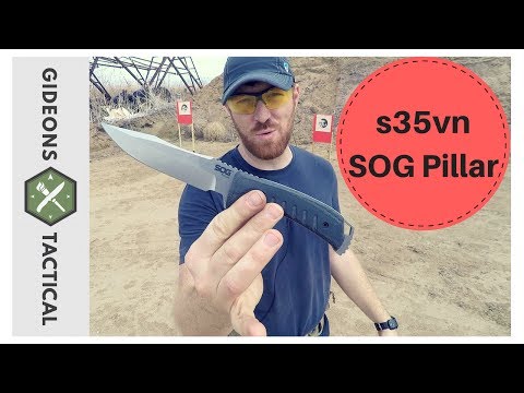 Heck Ya! s35vn USA Made SOG Pillar Field Knife