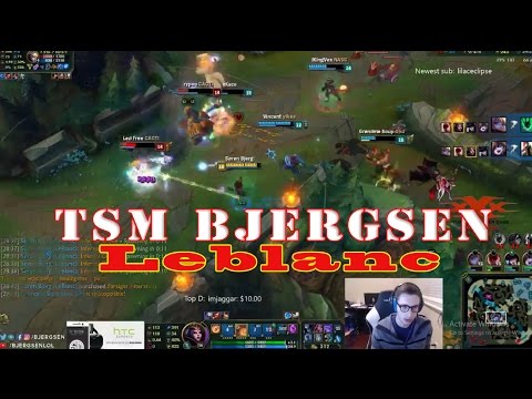 LOL challenger TSM Bjergsen Leblanc AP mid season 7