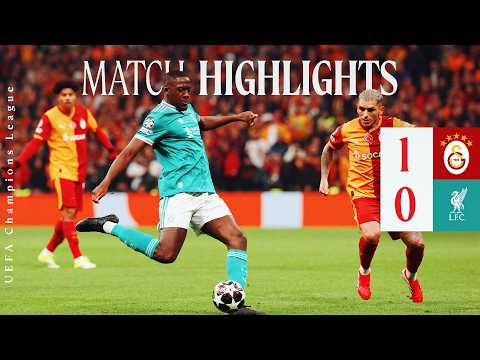 Highlights: Galatasaray 1-0 Liverpool | First leg defeat in Istanbul | Champions League