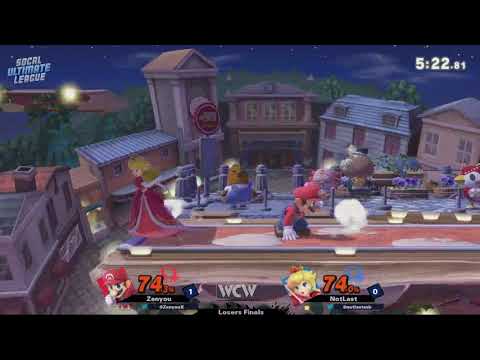 WCW 53 - eM | Zenyou(Mario) VS 8Bit | NotLast(Peach) Losers Finals