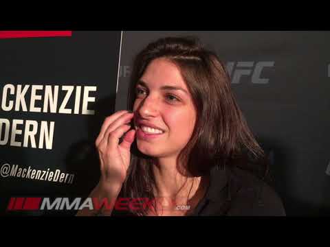 MacKenzie Dern Talks Cutting Weight  (UFC 222 Weigh-In Footage)