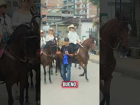 CABALGATA SANTUARIO, ANTIOQUIA, COLOMBIA.
