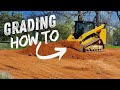 Skid Steer Grading Explained In 5 Minutes
