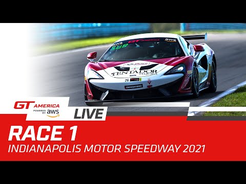 ブランパンGTワールドチャレンジ・アメリカ（インディアナポリス） レース1のライブ配信動画