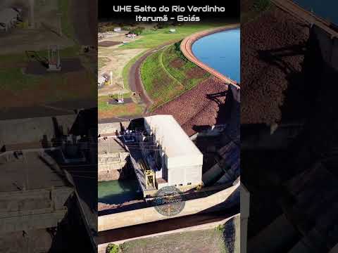 ITARUMÃ GOIÁS, PROJETO VISÃO AÉREA - UHE SALTO DO RIO VERDINHO.