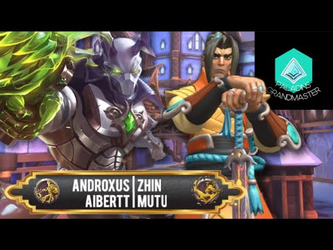 DUO Flank : Mutu Zhin & Androxus (AIbertt & Mutu) Paladins Grandmaster