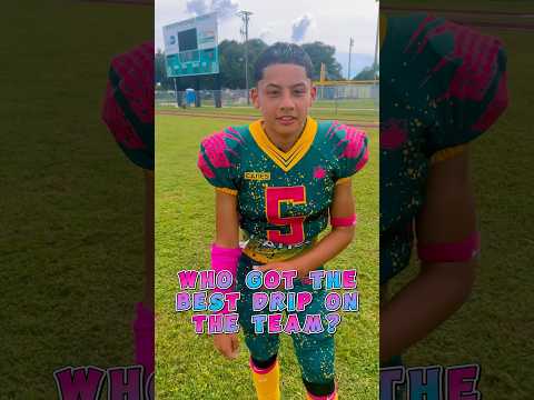 Who got the BEST drip on the team🤔 Let us know in the comments‼️ #football #footballdrip