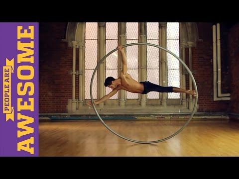 People are Awesome: Billy George (Cyr Wheel)