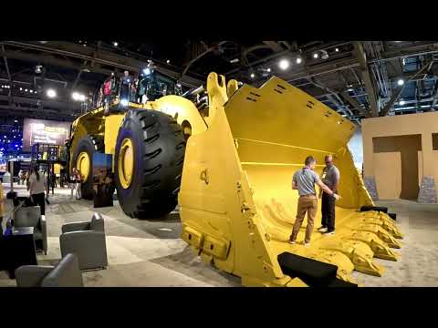 Cat 995 Loader at Minexpo 2024