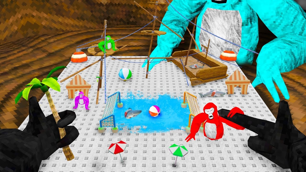 I Recreated Beach Map In 24 Hours… | Gorilla Tag