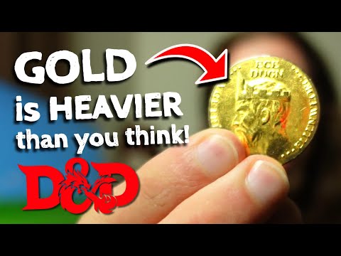Can Your D&D Character REALLY Carry All That Gold?