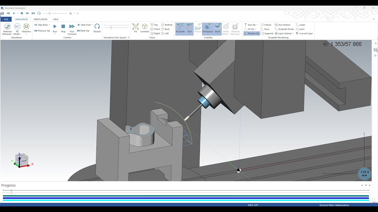 mastercam Multiaxis linking