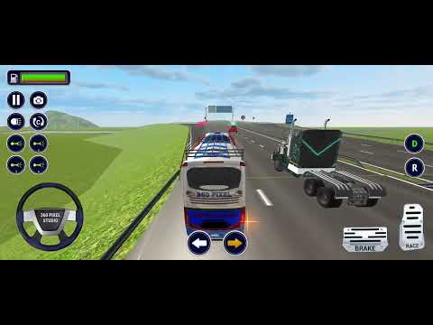 Offroad Coach Bus Driving Simulator 3D - Real Uphill Bus Drive 2024 - Android Gameplay #3
