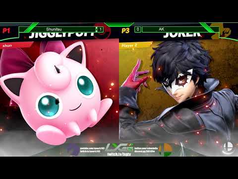Shunitsu (Marth/Jigglypuff/Fox) vs AK (Joker/Falco) - Smash Ultimate @ LXG 10