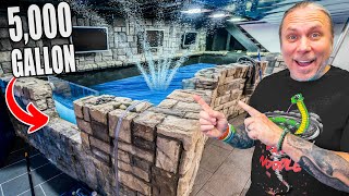 Filling My 5,000G Koi Pond At The Aquarium House! by Brian Barczyk