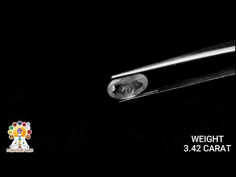 White Sapphire 3.42ct. (Economy) video