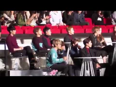 [FANCAM] Kaistal moment at MAMA Awards 2015