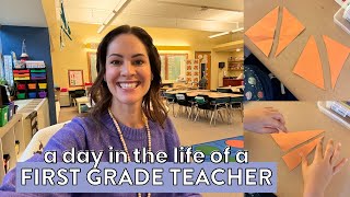 Day in the Life of a First Grade Teacher // Realistic Teaching Vlog
