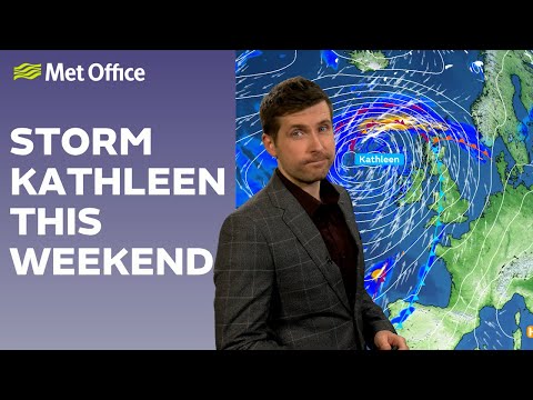 04/04/24 - Storm Kathleen - Met Office Weather Forecast