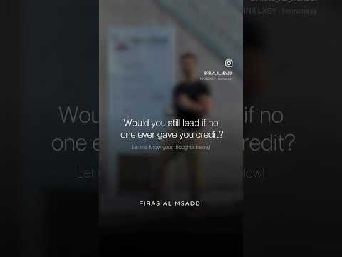 Real leaders don’t wait for the spotlight.