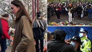 video: Sarah Everard vigil: Home Secretary demands 'full report' from Met Police after clashes on Clapham Common